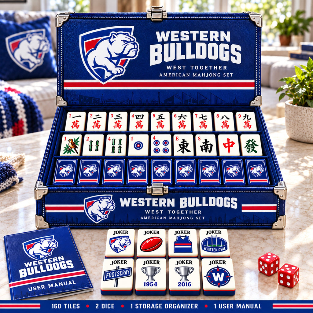 Premium WTBD Mahjong Tiles Set PVNA