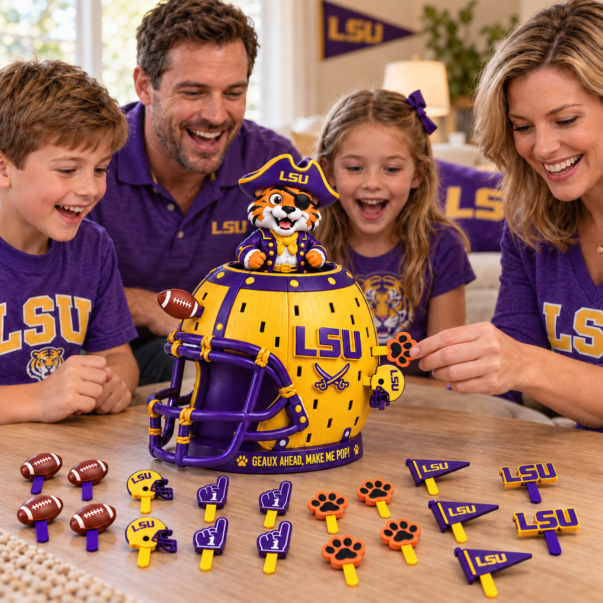 LSU Special Pop-Up Pirate Game TTTT