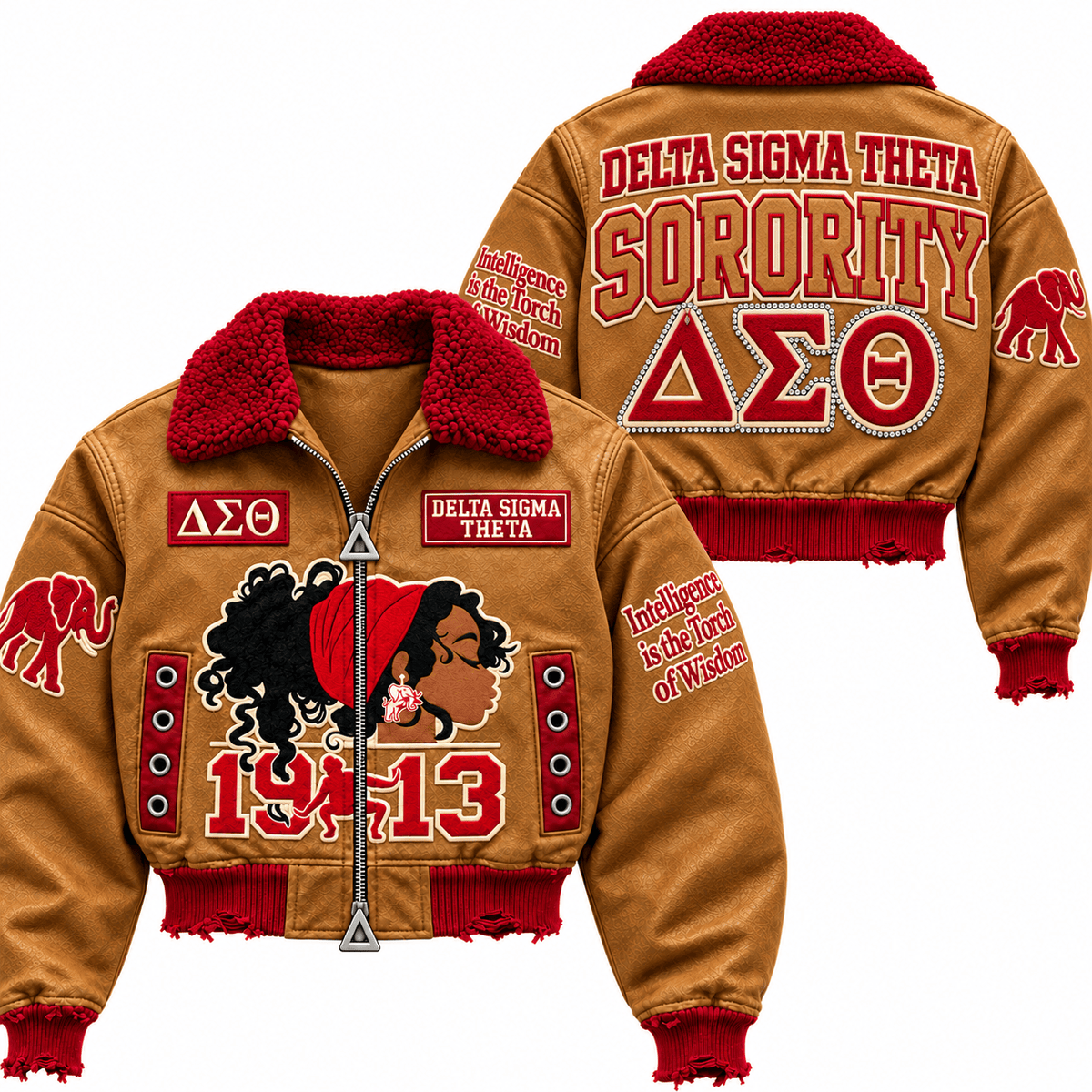 DST Cropped Bomber Jacket NTKO