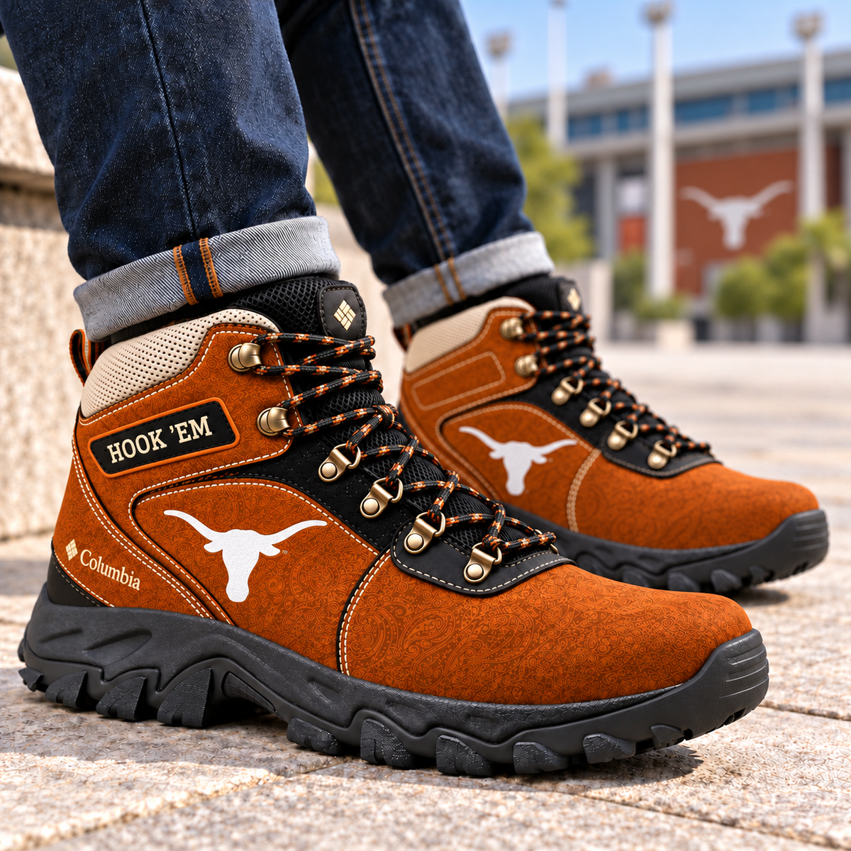 TLH High-Top Lace-Up Boots PNPA